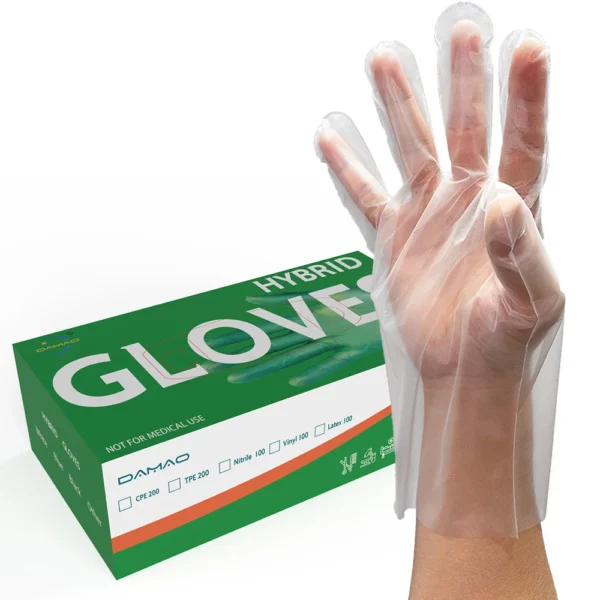 Disposable Clean Cast Polyethylene Gloves (CPE Gloves) | 0.9 mil
